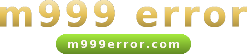 m999 error logo
